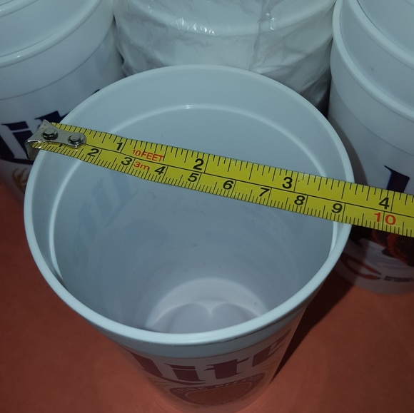 50pc Chicago Bears reusable plastic Lite beer cups
